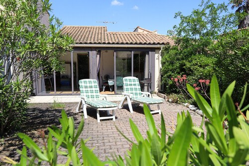 St Cyprien Atypique rez de jardin proche plage