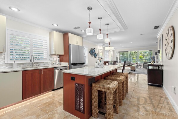 Interior - Tranquil 2BR at Whitney Beach–Sunroom, Pool View & Deeded Beach Access by RVA (Longboat Key)