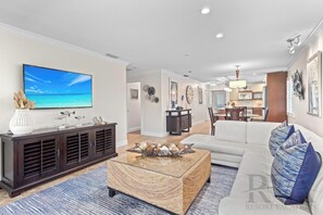 Smart TV - Tranquil 2BR at Whitney Beach–Sunroom, Pool View & Deeded Beach Access by RVA (Longboat Key)