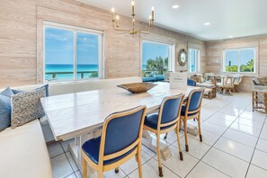 Dining - Gulf Front Seagrove "Beach Blessings" 4BR, Private Beach, Sleeps 12 (Santa Rosa Beach)