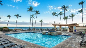 Condo, 1 Bedroom | Pool | A heated pool - Sugar Beach Resort, #235 1 Bedroom Condo by RedAwning (Kihei)