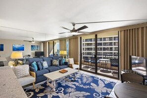 Appart'hôtel, 1 chambre | Coin séjour