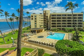 Condo, 1 Bedroom | Pool | A heated pool - Sugar Beach Resort, #409 1 Bedroom Condo by RedAwning (Kihei)