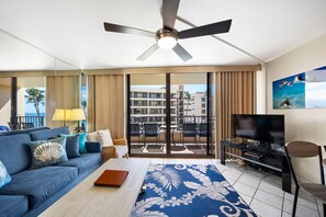 Condo, 1 Bedroom | Living area - Sugar Beach Resort, #409 1 Bedroom Condo by RedAwning (Kihei)