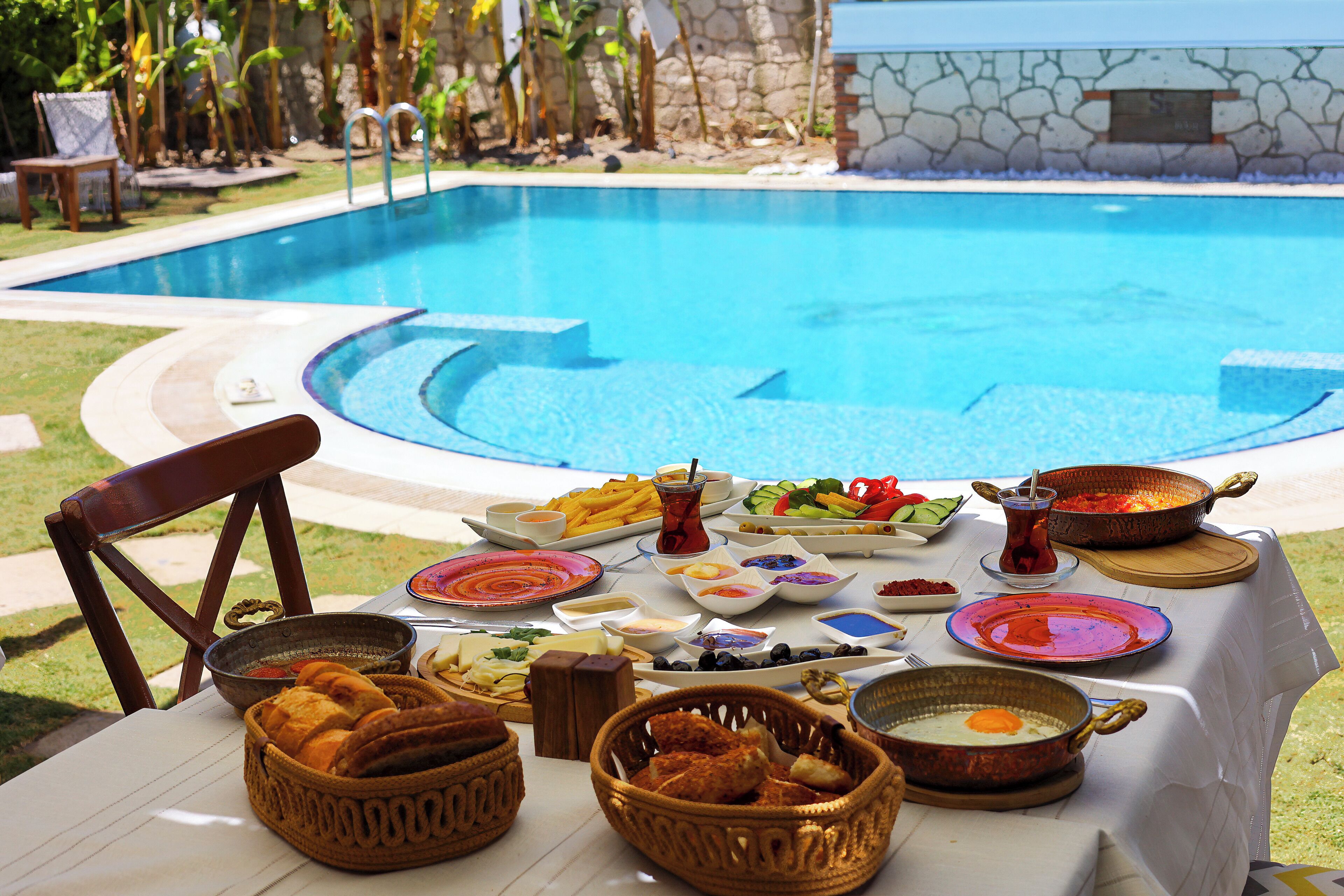 Seasonal outdoor pool