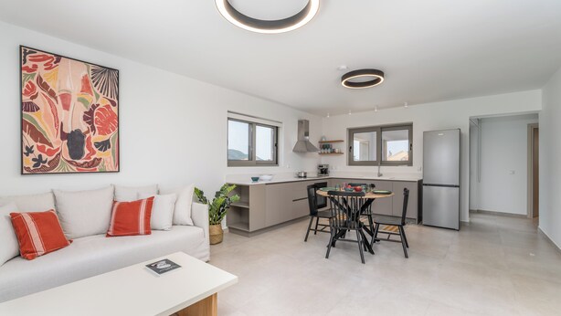 Honeymoon Apartment | Living area - La Lucciola Apartments (Lefkada)