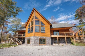 Exterior - Wisp-Top  Chalet w/ Luxe Suites & Hot Tub (McHenry)