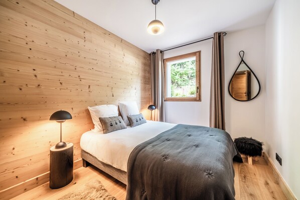 3 bedrooms, iron/ironing board, free WiFi, bed sheets - Lupin - Charming apartment with terrace in Megève (Megeve)