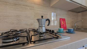 Apartamento | Cozinha privada | Chaleira elétrica