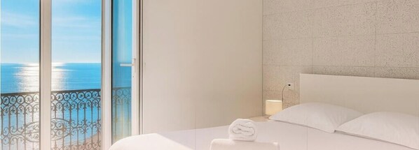 Iron/ironing board, free WiFi, bed sheets - Panoramic Sea & Monaco View – 2-Room (Beausoleil)