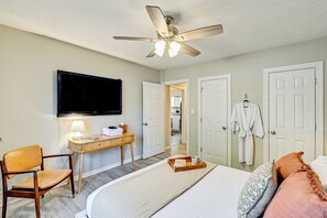 2 soverom, strykejern/-brett, wi-fi og sengetøy