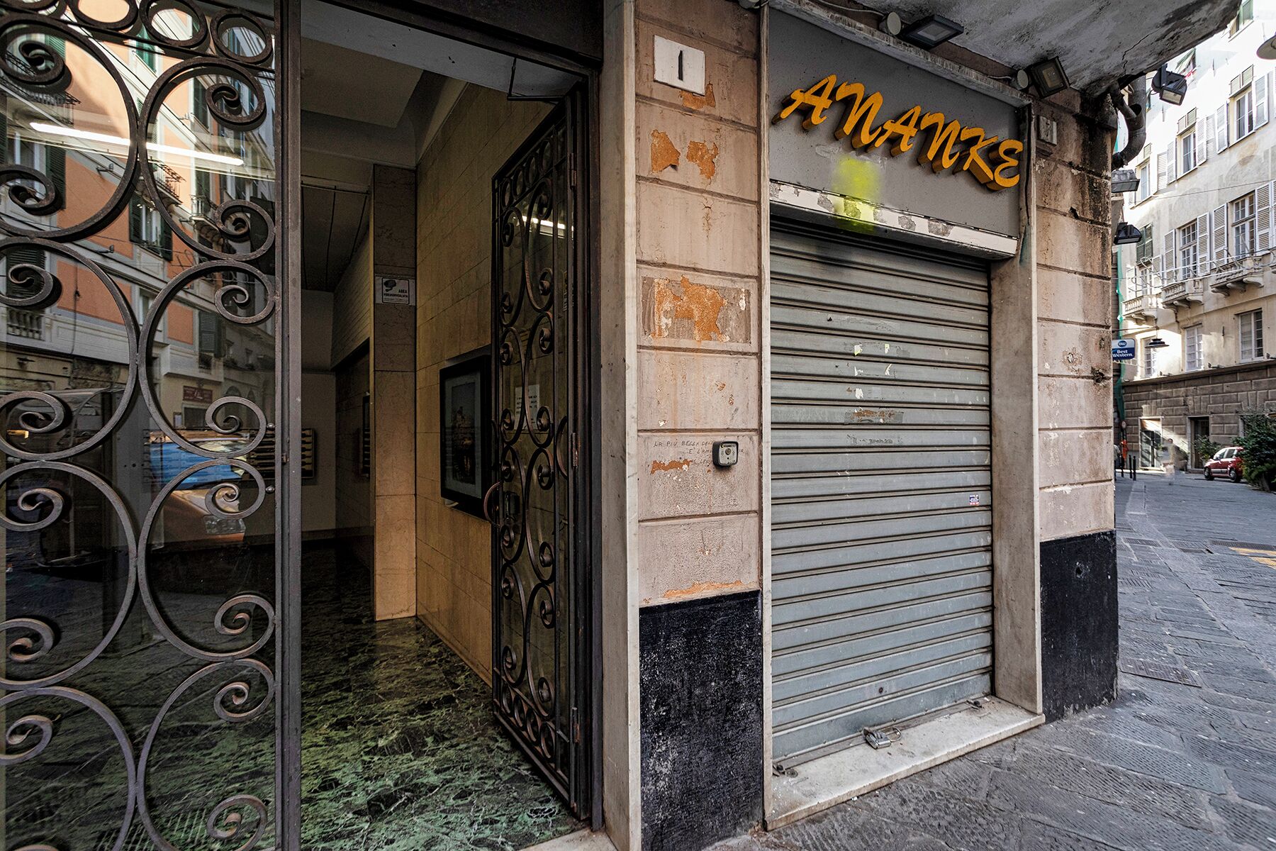 Lối vào nơi lưu trú