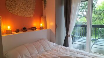 1 chambre, fer et planche Ă repasser, Wi-Fi, draps fournis