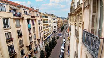 Uitzicht vanuit accommodatie