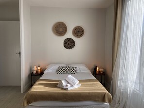 1 Schlafzimmer, Schreibtisch, Bügeleisen/Bügelbrett, WLAN
