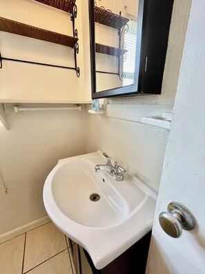 Shower, hair dryer