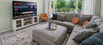 Spring Home near Long Lake with Hot Tub & Firepit