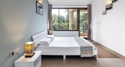 ~ Cozy and beautifully furnished 1-bedroom apartment close to Palolem Beach