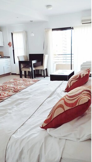 1 Schlafzimmer, kostenloses WLAN, Bettwäsche