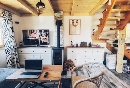 Interior. Unlimited freedom in a family-friendly vacation home in breathtaking nature