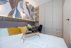 1 bedroom, desk, iron/ironing board, free WiFi - Łódź Wólczańska - Workspace & Balcony - by Rentujemy (Łódź)