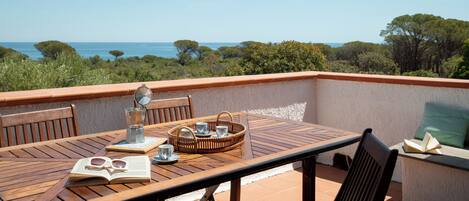 Appartement, vue mer | Terrasse/Patio