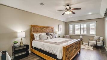 4 chambres, bureau, lit parapluie, Wi-Fi