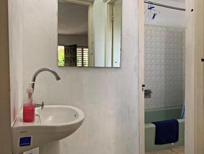 Towels, soap, toilet paper