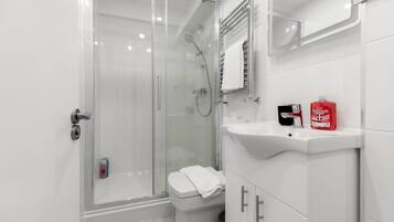 Hair dryer, towels