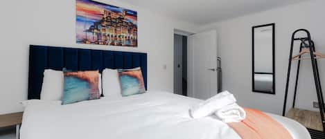 2 dormitorios, ropa de cama hipoalergénica, Internet