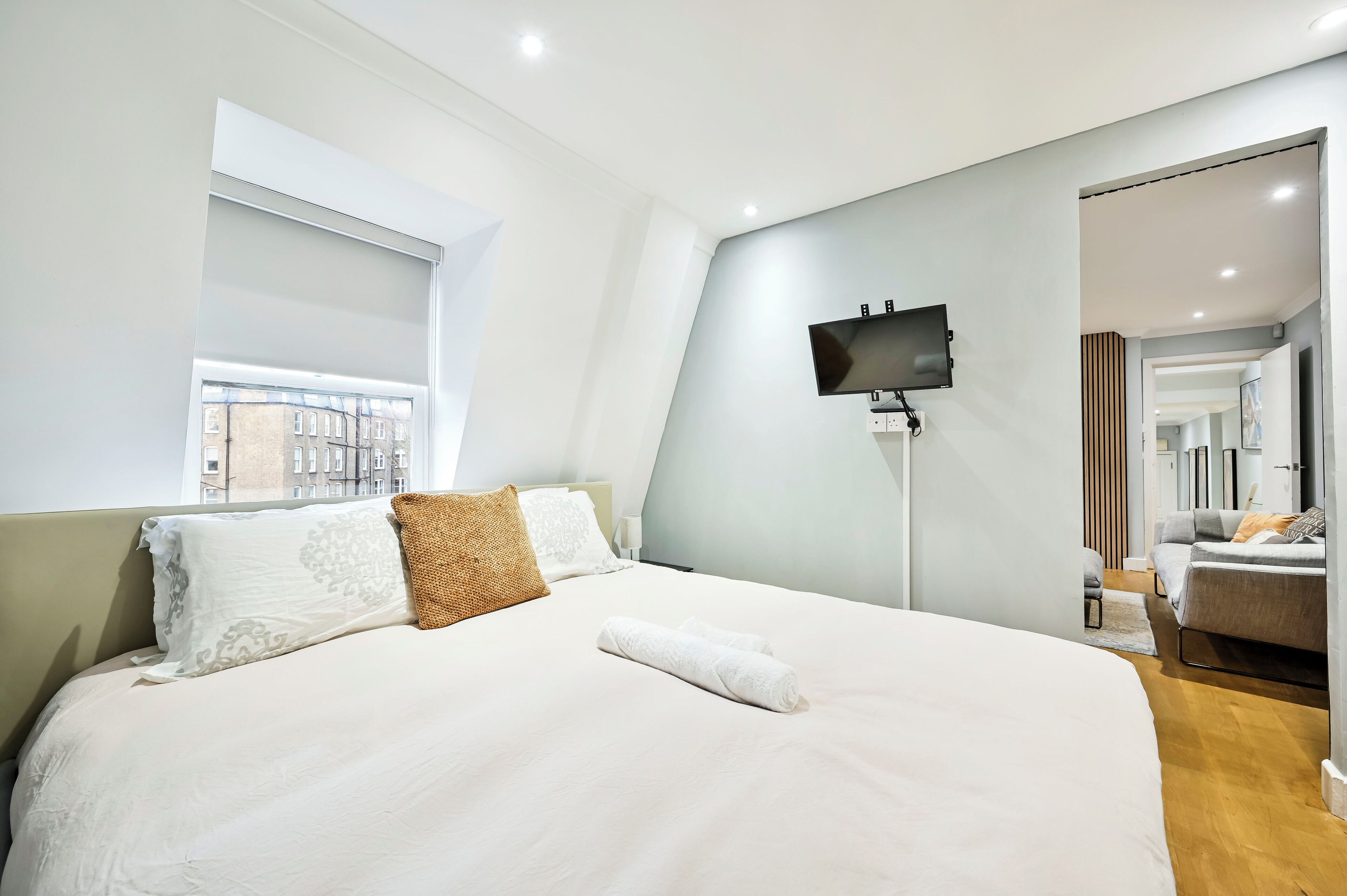 1 bedroom, iron/ironing board, travel crib, free WiFi