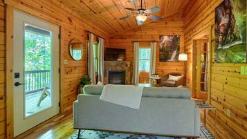 テレビ、暖炉、テレビゲーム、DVD プレーヤー