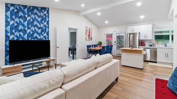 Smart TV, video games, foosball