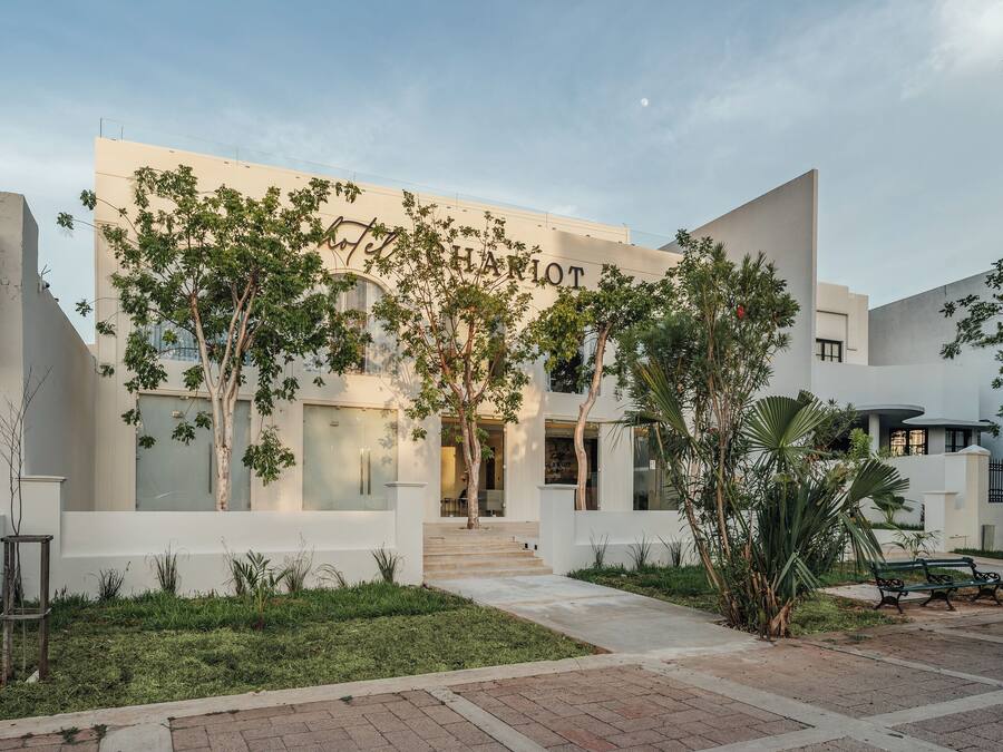 Fachada da propriedade