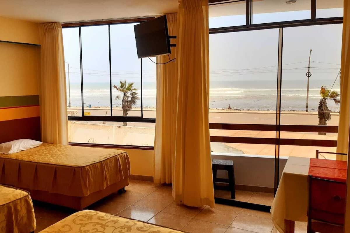 Standard Triple Room, Beach View | 1 bedroom, free WiFi