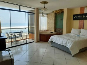 Suite Junior, vue sur la plage | Accès au Wi-Fi (inclus)