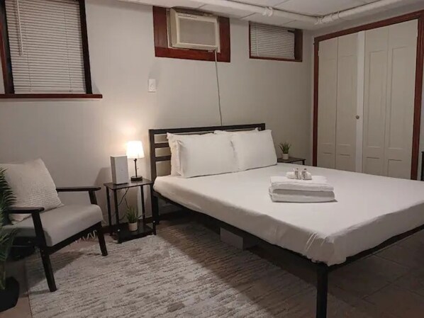 1 makuuhuone, silitysrauta/-lauta, Wi-Fi, vuodevaatteet