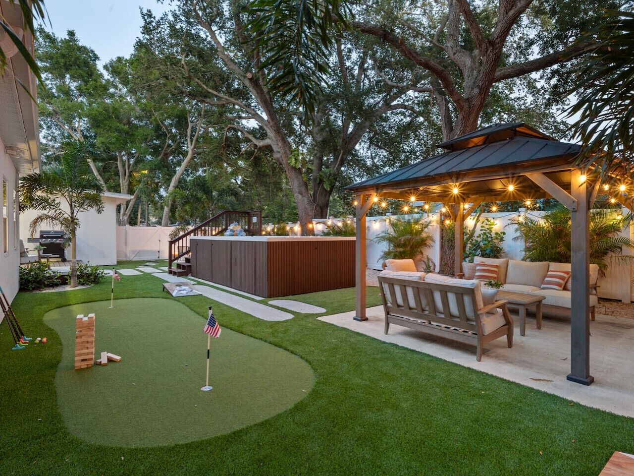 المنطقة المحيطة بالمنشأة