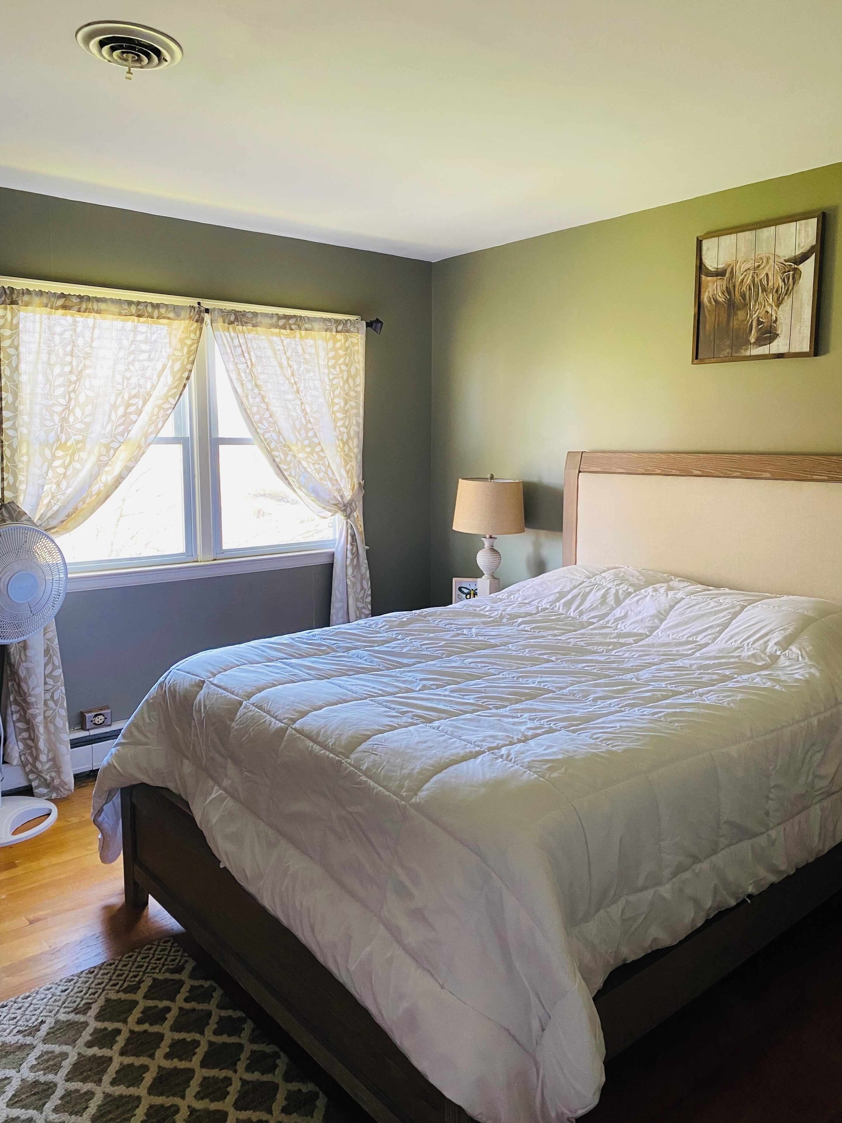 5 dormitorios, tabla de planchar con plancha, wifi y ropa de cama