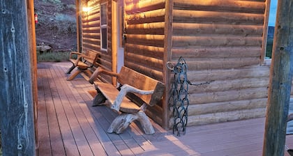 Grandpa's Cabin is a hidden gem behind the Majestic Mountains of Southern Utah.