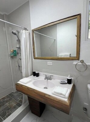 Shower, soap