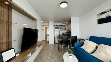 Smart TV, aparelho de som