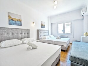 3 chambres, fer et planche à repasser, Wi-Fi gratuit