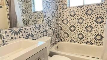 Hair dryer, towels