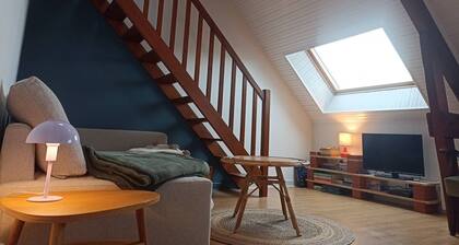 Beautiful duplex 150 m from the beach