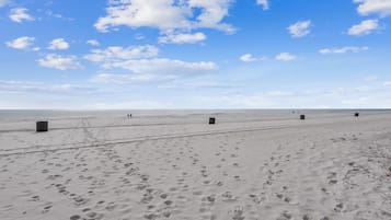 On the beach