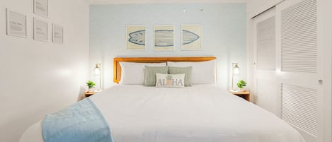 1 bedroom, iron/ironing board, travel crib, free WiFi