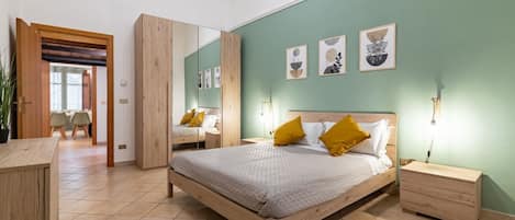 2 chambres, fer et planche Ă repasser, Wi-Fi, literie fournie