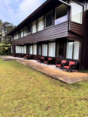 Habitació doble Deluxe, vistes al parc | Terrassa o pati