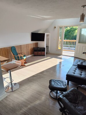 Smart TV, offices - COUPLE - on Hersey River, trails, close to golfing, parks and horseback riding  (Reed City)